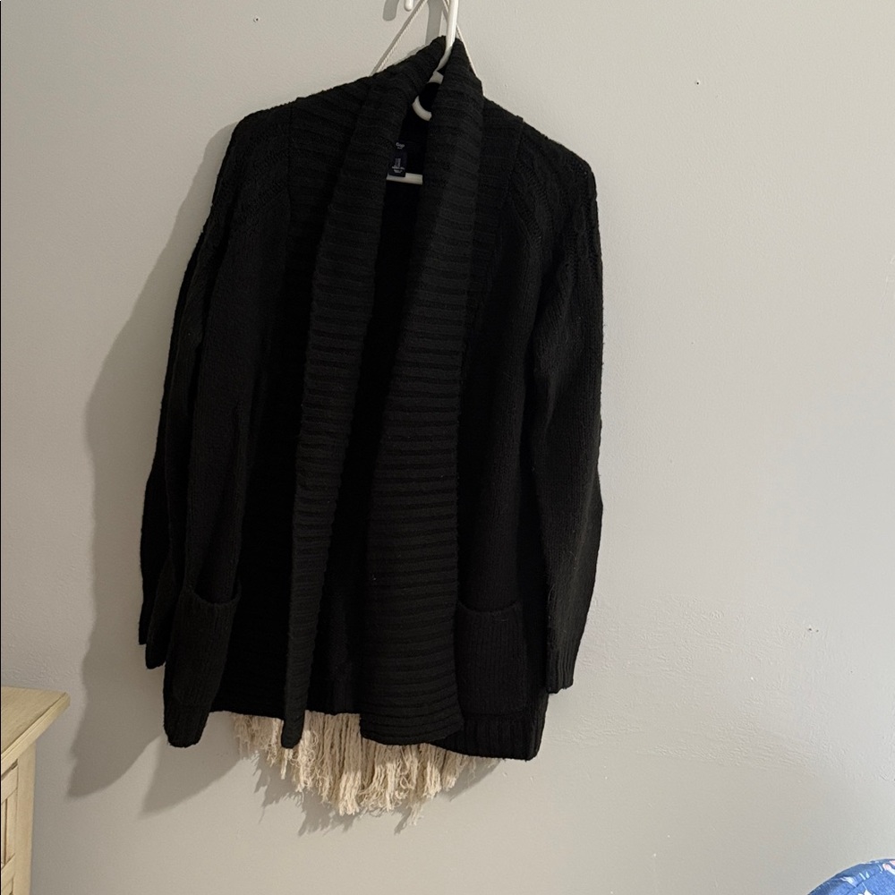 GAP Black Women's Cardigan Sweater